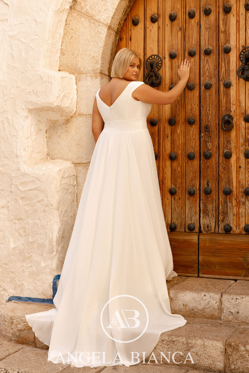 Menyasszonyi ruhák - Angela Bianca Amorosa plus size b