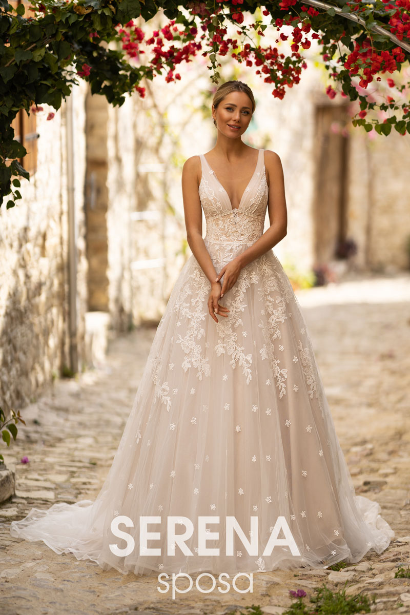Menyasszonyi ruha Pécs - Prende Szalon - Serena Bridal Blossom