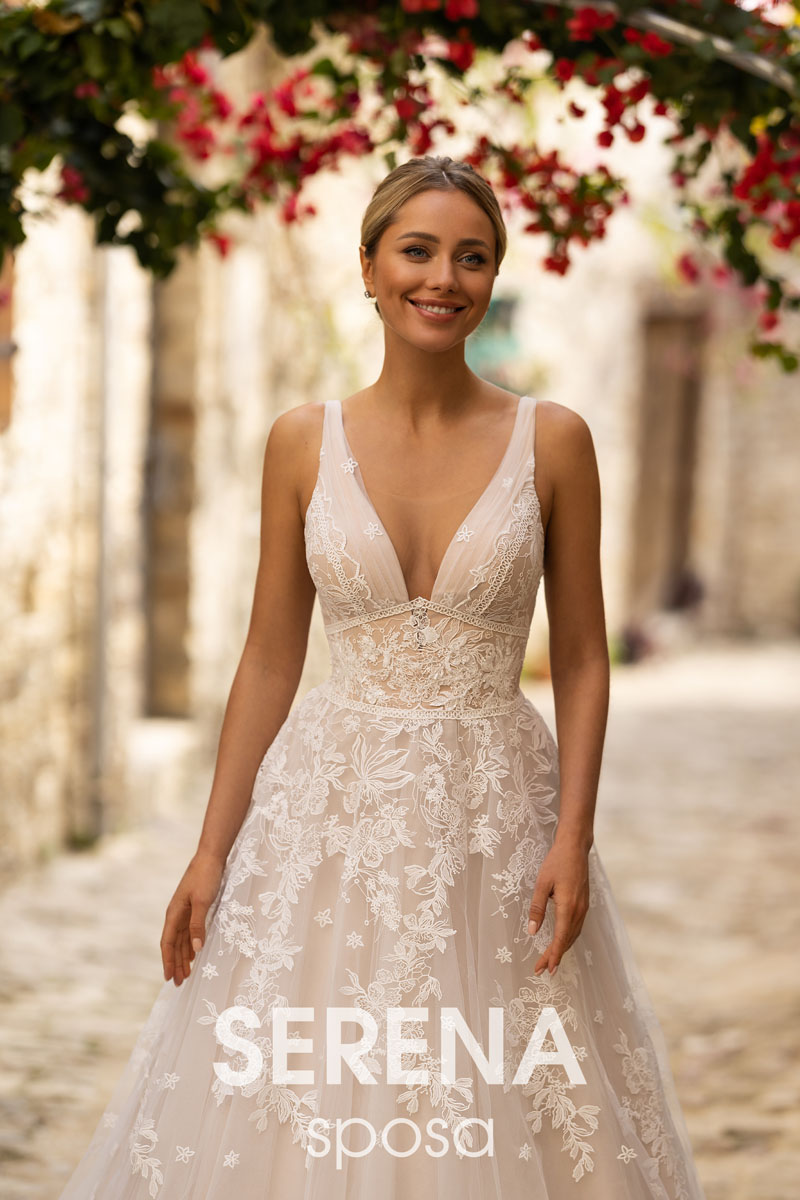 Menyasszonyi ruha Pécs - Prende Szalon - Serena Bridal Blossom c