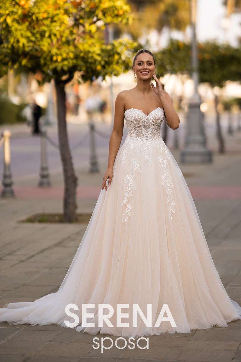 Menyasszonyi ruha Pécs - Prende Szalon - Serena Bridal Blossom