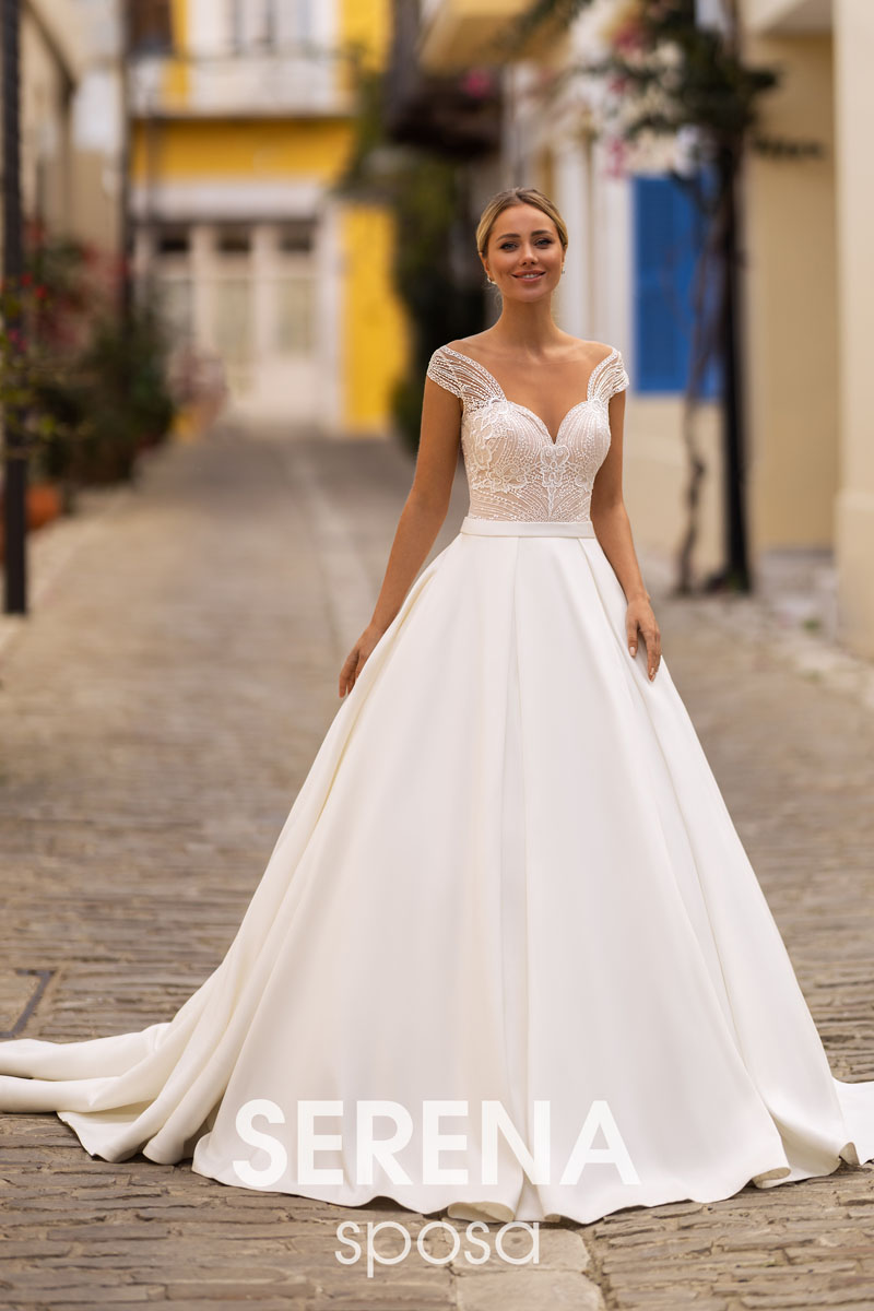 Menyasszonyi ruha Pécs - Prende Szalon - Serena Bridal Blossom