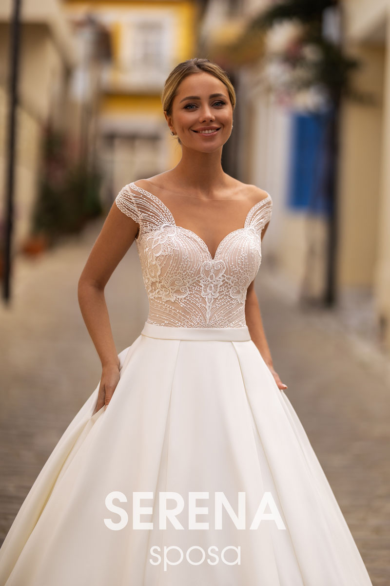 Menyasszonyi ruha Pécs - Prende Szalon - Serena Bridal Blossom c