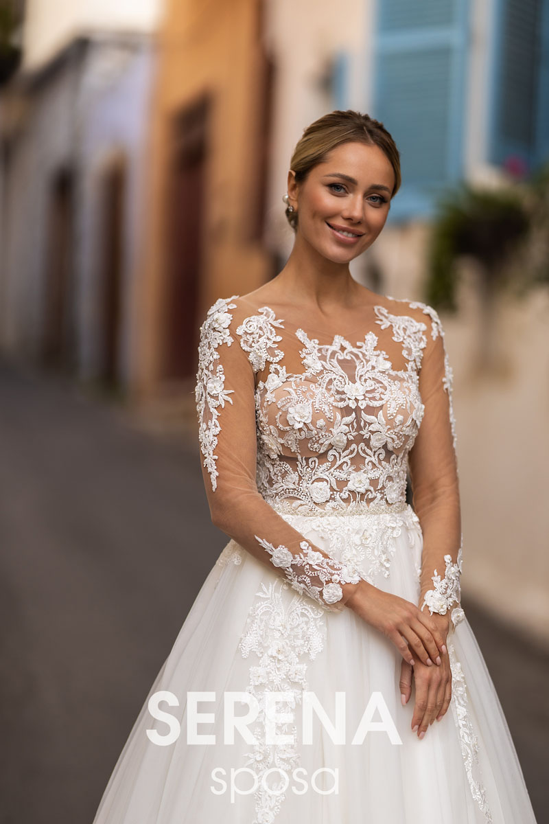 Menyasszonyi ruha Pécs - Prende Szalon - Serena Bridal Blossom c